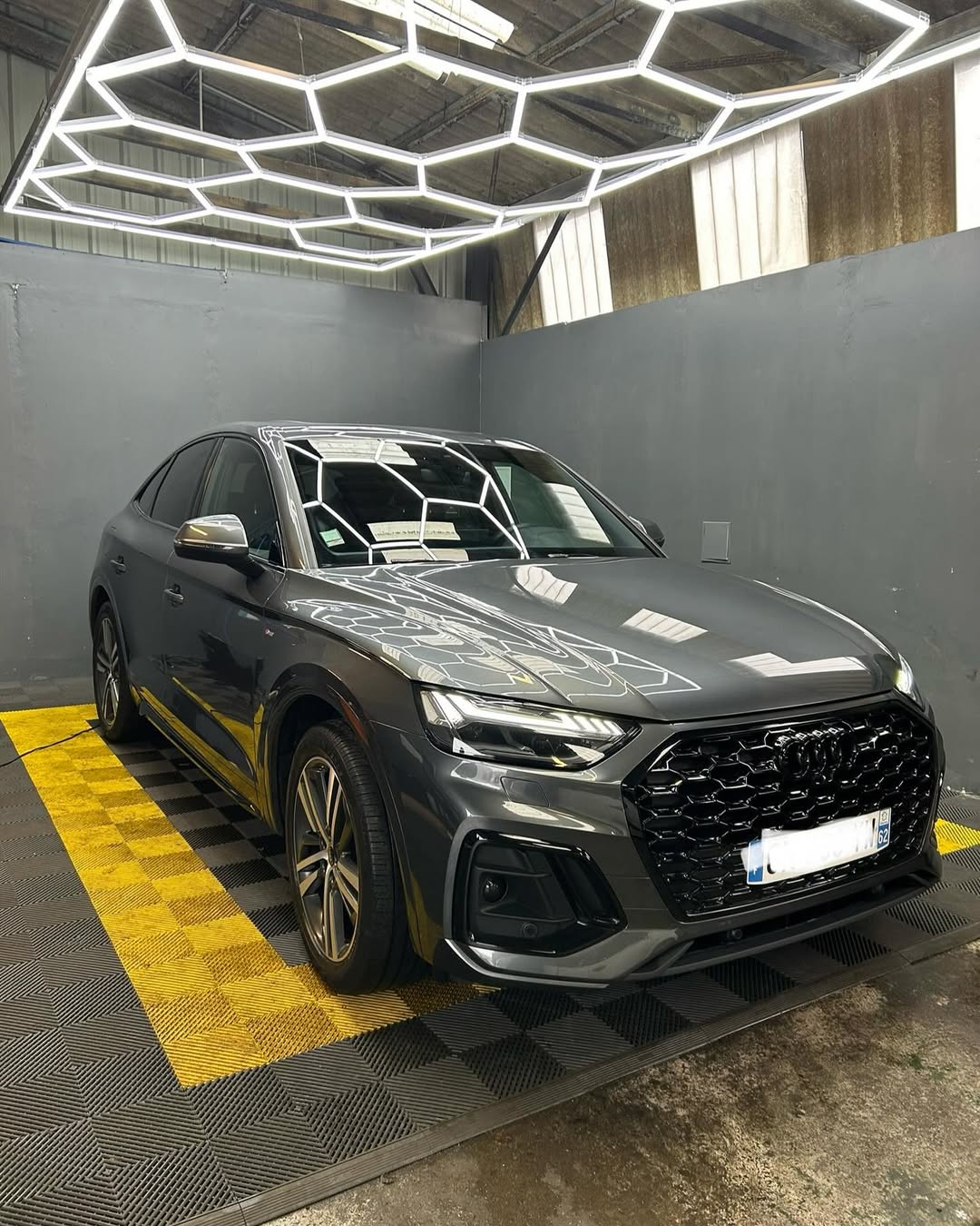 Audi Q5 Sportback nettoyée – Atelier de Kerga